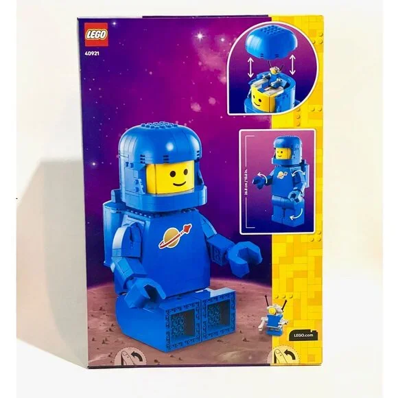 LEGO 40921 Up-Scaled Blue Astronaut Minifigure Brand New NIB in Hand - Picture 2 of 14